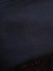 Ткань костюмная серо-голубая,  100 % шерсть. СССР. 